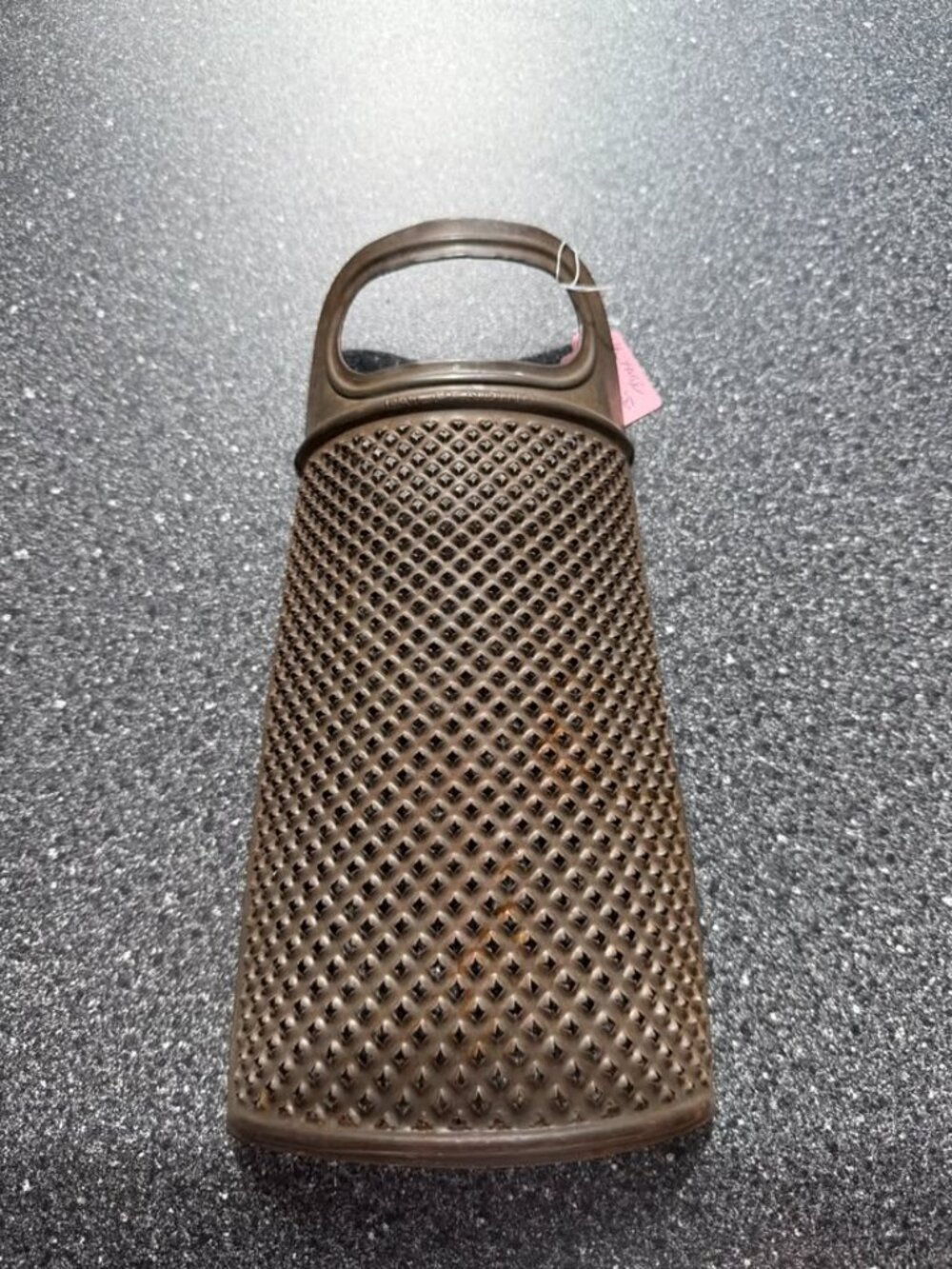 Vintage Metal Hand Grater / Shredder – Pat. Pending Primitive Kitchen Tool